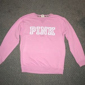 PINK crew neck sweater